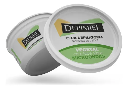 Cera Depilatoria Para Microondas Vegetal X 200 G Depimiel