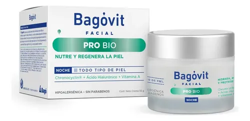 Bagóvit Facial Pro Bio Crema Nutritiva Regeneradora De Noche