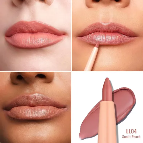Delineador Labial Impermeable Oulac Ll04 Sunlit Peach