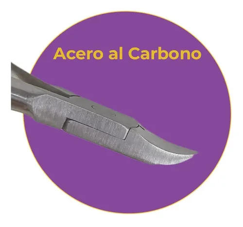 Alicate Cortaúñas Manicura De Acero Al Carbono