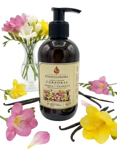 Jabon Liquido Corporal Energiaroma Aroma Fresia/vainil 250ml