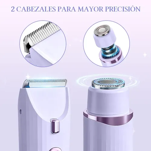 Y Depiladora De Bikini For Mujer Electrica Doble Cabeza