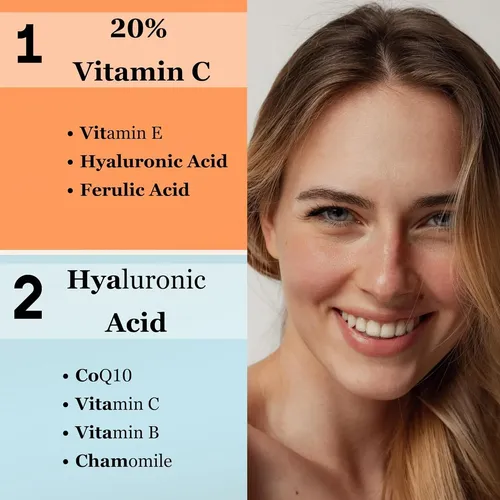 Duo Anti-edad Mivida Con Vitamina C 20% Y Ácido
