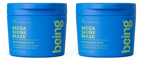 Mascarilla Capilar Hidratante Mega Shine De Being Inc, 354 M