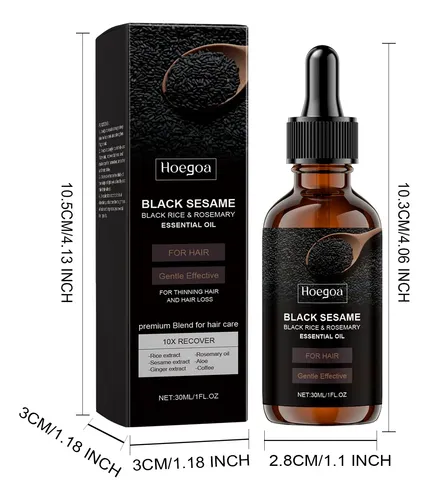 Sérum Capilar Con Sésamo Negro Hoegoa Shine Treatment