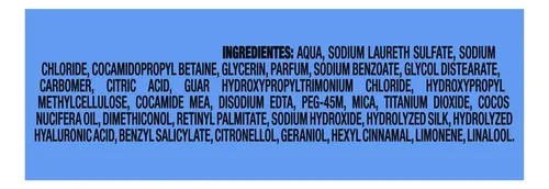 Sedal Shampoo Hialuronico + Vit. A X 650ml