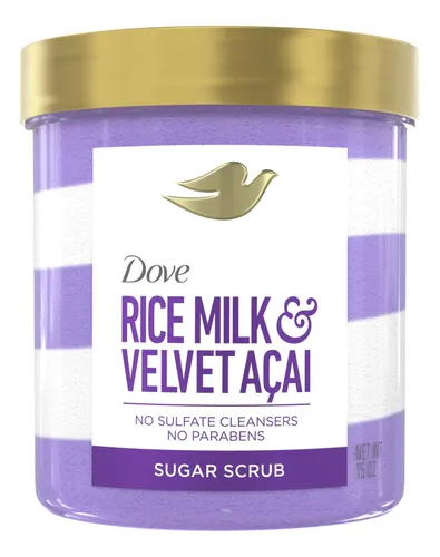 Exfoliante Corporal Dove Acai Y Leche De Arroz 443ml