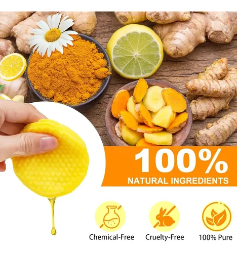 Mcúrcuma Kojic Ácido De Limpieza Almohadillas 50 Cuentasx