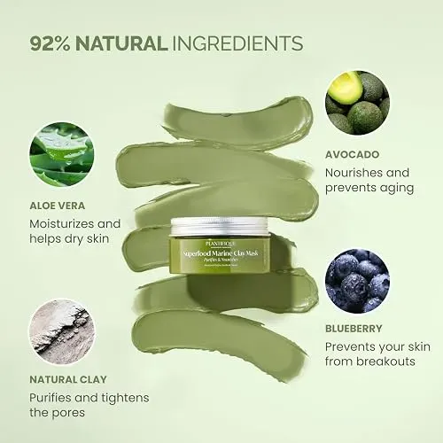 Plantifique Mascarilla Arcilla Coreana Limpieza Poros Kaolin