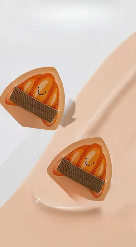 Herramienta De Maquillaje Triangle Croissant Sponge Puff De