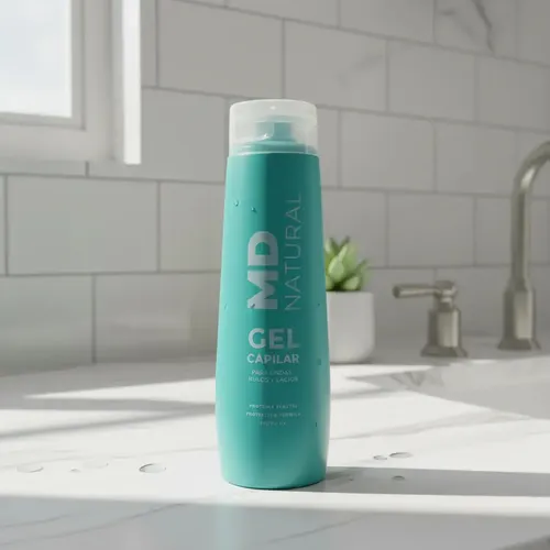 Gel Capilar Md Natural Con Protección Solar Y Termica