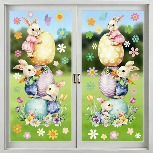 A..a Pegatinas Grandes Reutilizables Con Purpurina