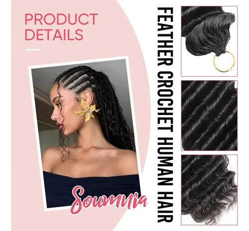 Extensiones Crochet De Cabello Humano Miracle Knots 16 In