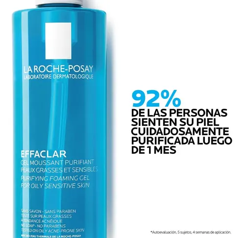 Gel De Limpieza Piel Grasa Effaclar La Roche Posay X 400 Ml
