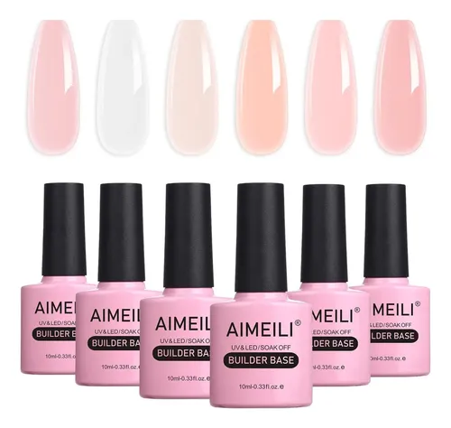 Gel De Uñas Aimeili Base De Construcción/set6-36 6x10ml
