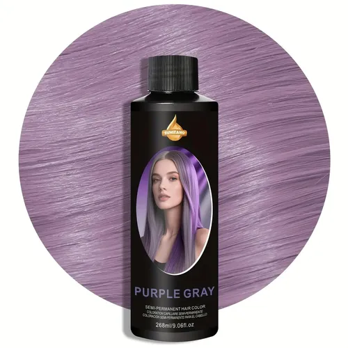 Tinte Herbal Gris Púrpura Semipermanente 268 Ml