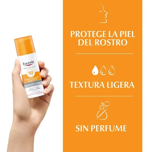 Eucerin sun photoaging control fluido facial anti edad fluído 50 fps 50 ml