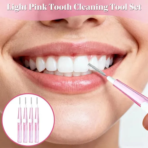 Cepillo De Hilo Dental De 0,5 Mm Para Dientes Y Encías, 30 U