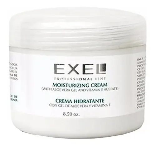 Crema Hidratante Facial Exel Aloe Vera Vitamina E X 500gr Momento de aplicación Día Tipo de piel Normal