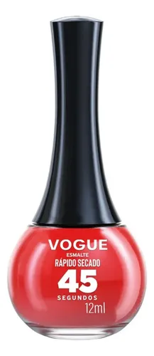 Esmalte Vogue Rápido Secado Rojo Antojo