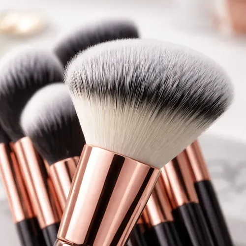 Set 10 Brochas De Maquillaje Profesional Mely Beauty