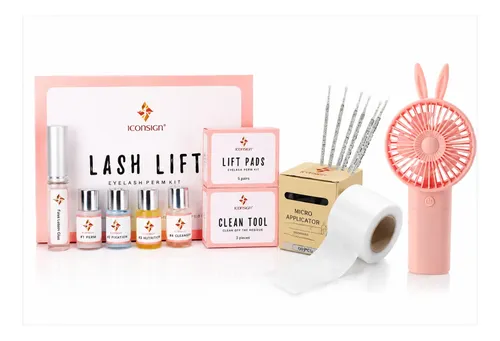 Kit Lifting Laminado Pestañas Iconsign Con Ventilador