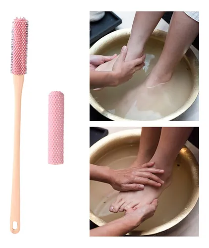 Cepillo De Limpieza Para Pies, Cepillo Para Rosa Con Cabeza