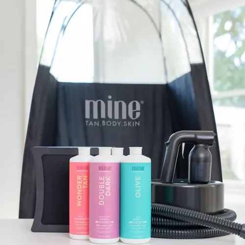 Carpa Plegable Minetan Spray Tan Portátil Y Ligera