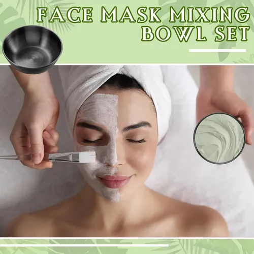 Juego De 12 Tazones Mezcladores Para Mascarillas Facial