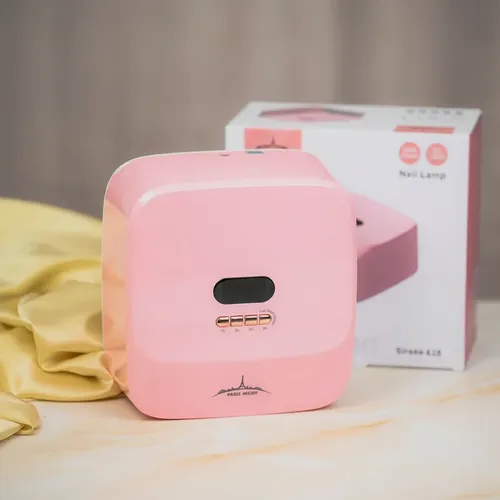 Cabina Sirena A10 Uv/led Paris Night 48w Manicura Uñas Rosa