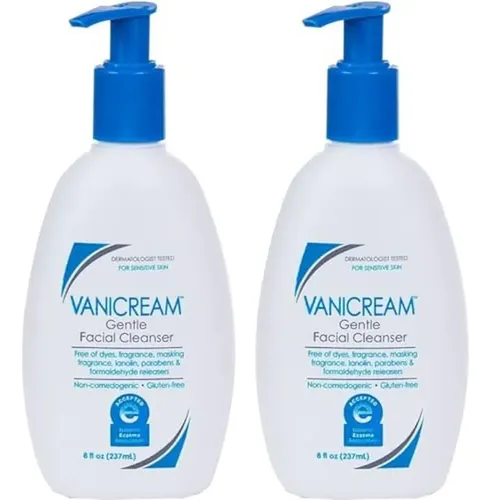 Limpiador Facial Suave Vanicream, 8 Onzas Líquidas (paquete  Sensible