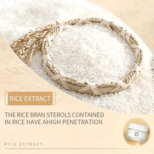Crema Facial Hidratante Con Arroz Para Piel Seca