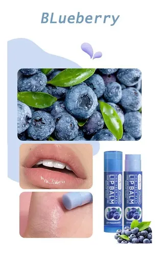 Bálsamo Labial De Frutas, Maquillaje De Labios Transparente