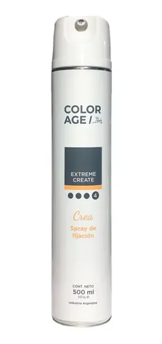 3 Spray De Fijacion Fuerte Color Age X 500 Ml Cada Uno