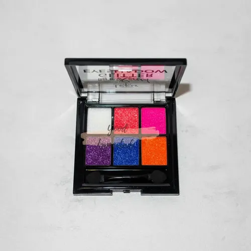 Paleta Glitter Tejar 6 Tonos Brillantes