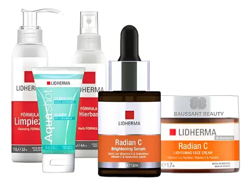 Lidherma Radian C Rutina Facial X5 Piel Normal A Mixta