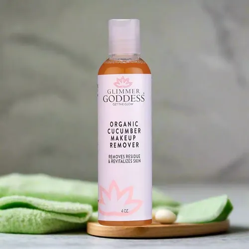 Desmaquillante Orgánico De Pepino Glimmer Goddess 120 Ml