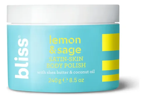 Exfoliante Corporal Bliss Satin-skin Con Limón Y Salvia, 250