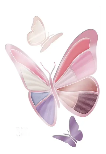 Pupa Butterfly Paleta Sombras Vibes Violet