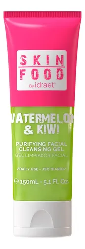 Gel Limpiador Facial Watermelon Kiwi Idraet Skin Food 150ml