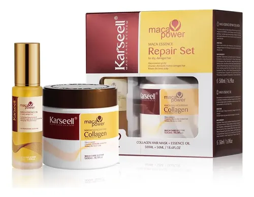 Set De Tratamiento Capilar Karseell Collagen Con Mascarilla