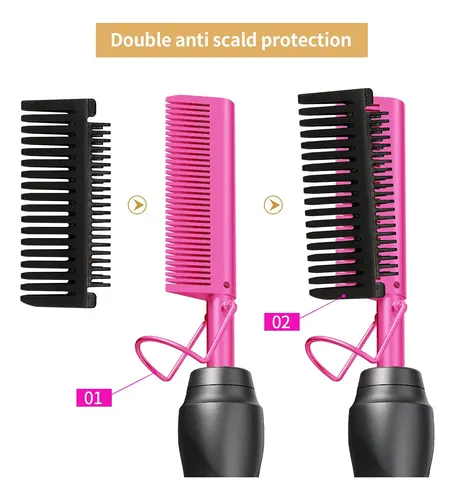 Plancha De Pelo Con Peines Calientes Eléctricos Budigl