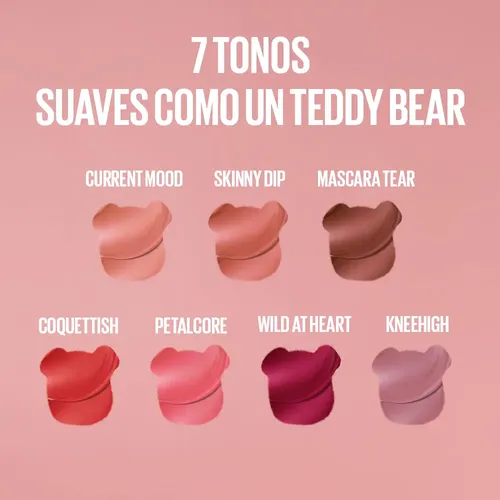 Tinta De Labios Maybelline Super Stay Teddy Tint Wild At Heart