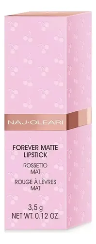 Labial Mate Naj Oleari Lips 11 Pink Cachemire Larga Duración