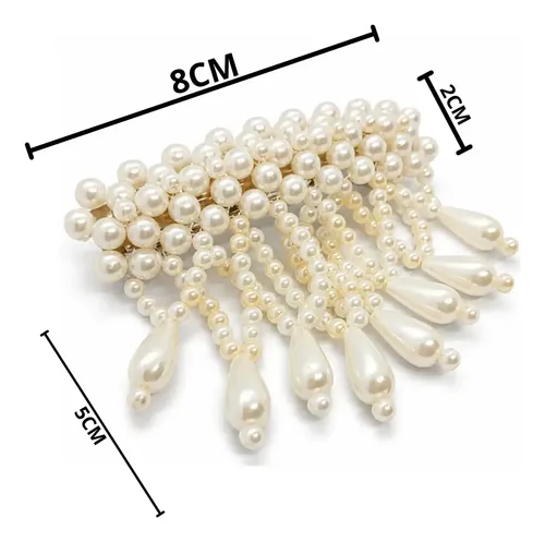 Moño Hebilla Broches Para Pelo Texturas Y Colores Pvc