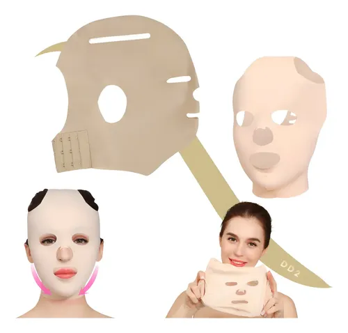 Vendaje Adelgazante Facial Transpirable Máscara Reductora