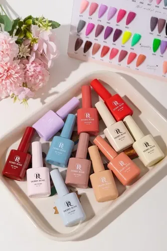 Kit De 6 Esmaltes Semipermanent Top,base,primer,removedor