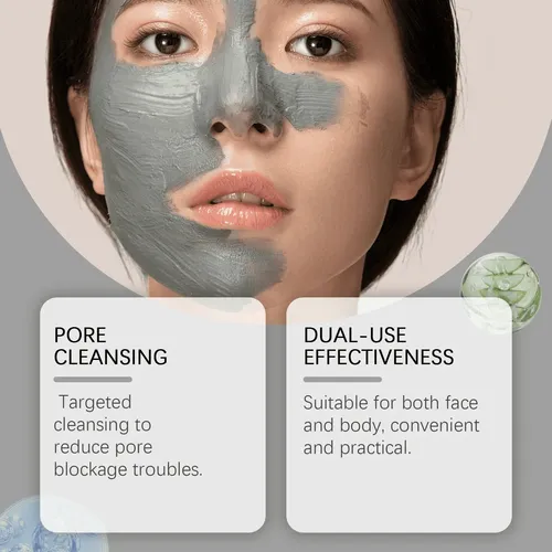 Mascarilla Facial Suavizante De Barro Para Limpieza Profunda