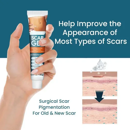 C De Crema Para Eliminar Cicatrices, Gel Avanzado Para Y
