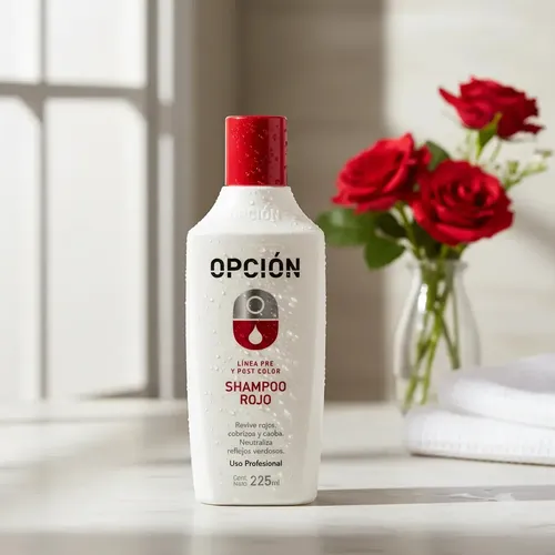 Shampoo Intensificador Cabellos Rojos Cobrizo Caoba 225ml Opción